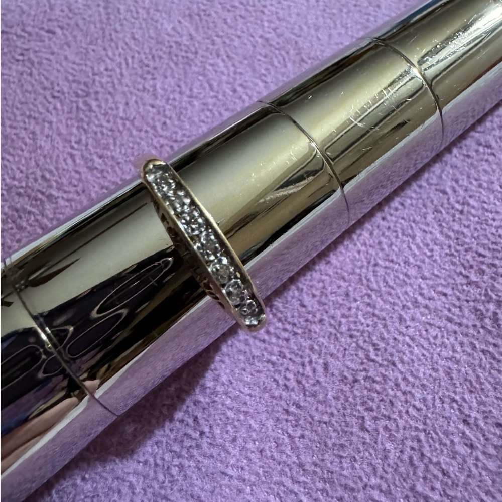 10K gold and diamond ring - Picture 3 of 4